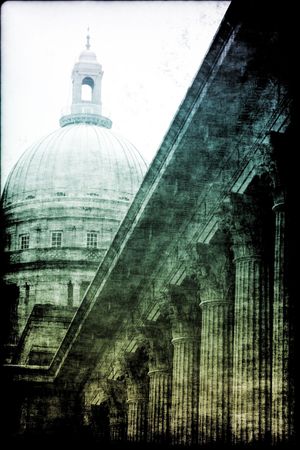 Stability of Law, Order and Justice Abstract Backgroundの写真素材