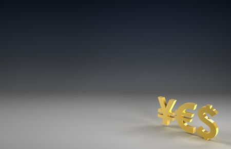 Foreign Exchange on Forex Market World Currenciesの写真素材