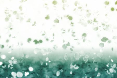 A Soft Falling Leaves Abstract Background Artの写真素材