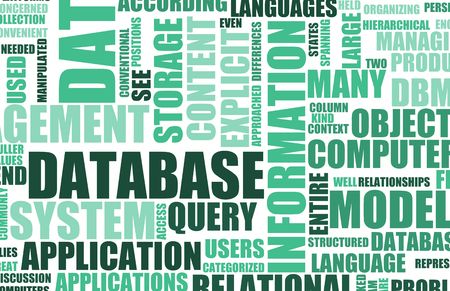 Blue Database Server as a Art Backgroundの写真素材