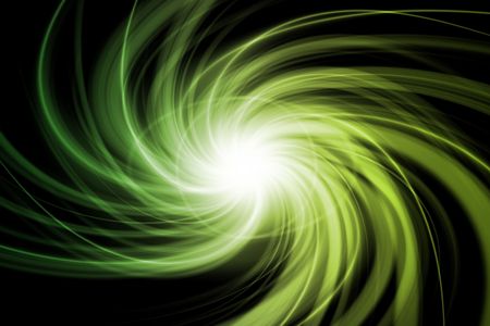 A Mysterious Swirl Ghost Lights Abstract Backgroundの写真素材