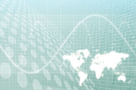 A Global Business Abstract Background Pattern Textureの写真素材