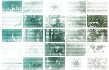 Cyber Business System Data Abstract Background Wallpaperの写真素材