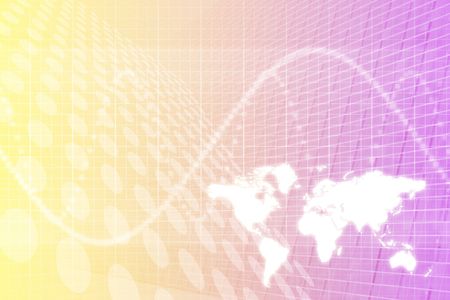 A Global Business Abstract Background Pattern Textureの写真素材