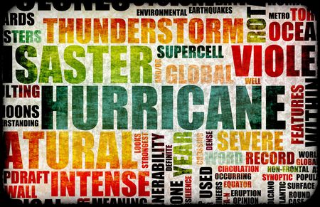 Hurricane Natural Disaster as a Art Backgroundの写真素材