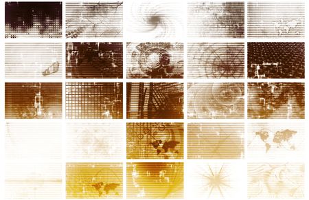 Mass Communications in a Digital World Abstractの写真素材