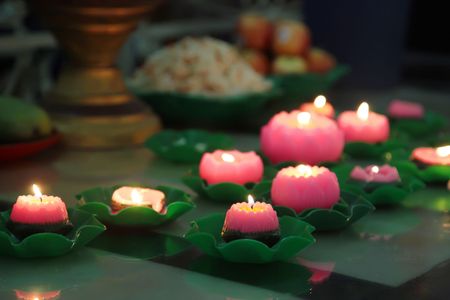 Deepavali or Diwali Indian Festival in Indiaの写真素材