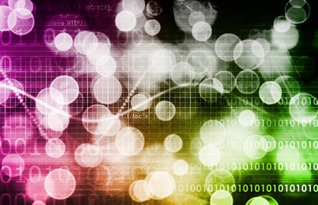 Futuristic Abstract as a Technology Background Artの写真素材