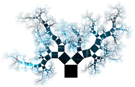 Technology Tree Advanced Growth as Concept Artの写真素材