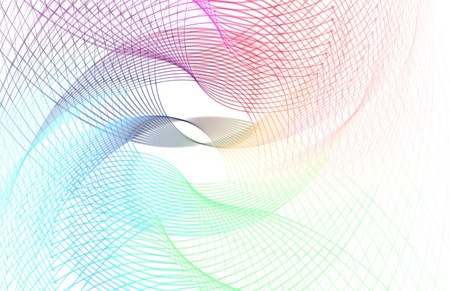 Creative and Colorful Lines Abstract as Art Workの写真素材