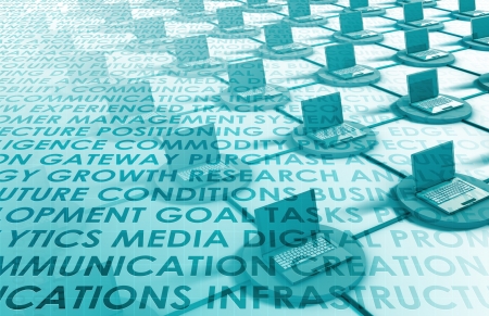 Information Technology Data Network as a Systemの写真素材