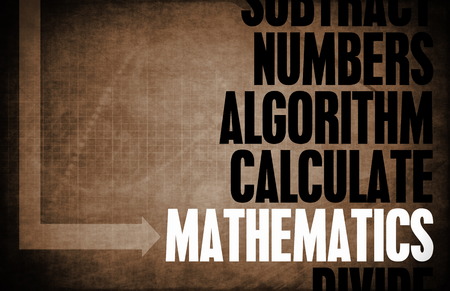 Mathematics as an Arithmetic Subject with Numbersの写真素材