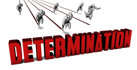 Better Determination with a Business Team Racing Conceptの写真素材