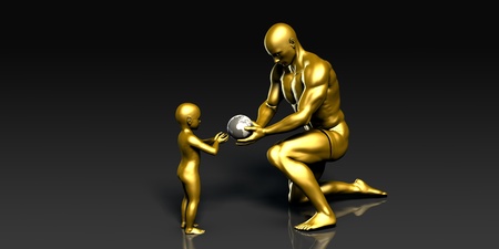 Environmental Friendly Awareness for Children Through Teachingの写真素材