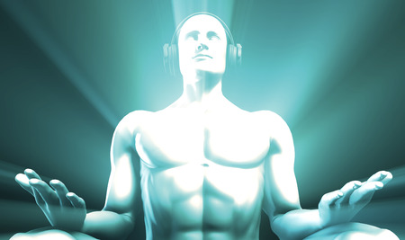 Music Detachment or Detached From the Outside Worldの写真素材