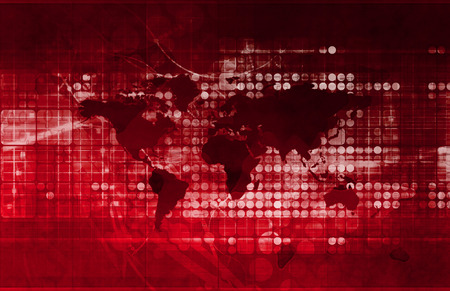 Broadcast Engineering and Online Tracker as Artの写真素材