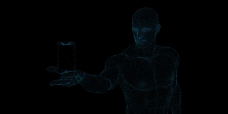 Creative Smartphone Application or New Useful Appの写真素材