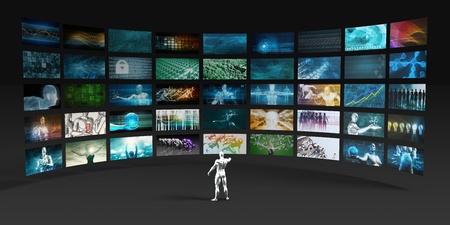 Video Marketing Across Multiple Channels and Networksの写真素材