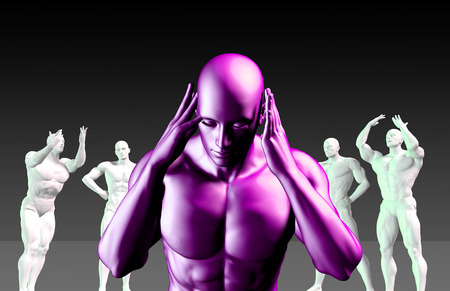 Suffering From Depression or Pressure At Work or Office