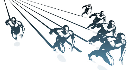 Management Information System as a Art Abstractの写真素材