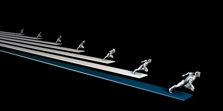 Project Management and an Agile Organization as Backgroundの写真素材