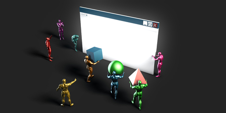 Web Design Services and Business Website Developmentの写真素材