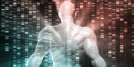 Genetic Engineering and Testing as a Medical Conceptの写真素材