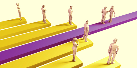 Go the Extra Mile to Succeed and Clinch a Dealの写真素材