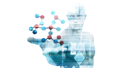 Science Futuristic Technology as a Concept Artの写真素材