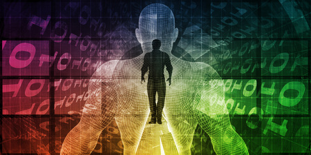 Electronic Trade Industry Service as a Backgroundの写真素材