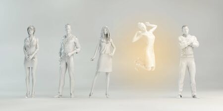 Special Candidate Hiring Recruitment Solutions Company Conceptの写真素材