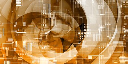 Digital Marketing Technologies and Fast Paced Results Conceptの写真素材