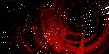 Multimedia Background for Digital Network on the Internetの写真素材