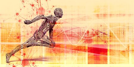 Sports Engineering and Athletic Performance Training Reportの写真素材