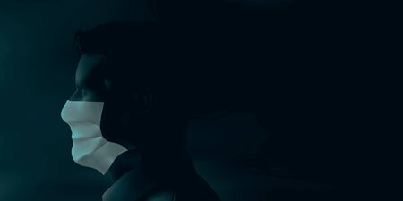 Mental Health Crisis From Coronavirus Related Pandemicの写真素材