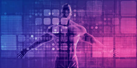 Physiotherapy Treatment Service Company as a Conceptの写真素材