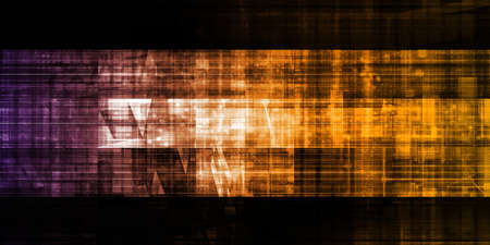 Medical Science and Futuristic Technology Concept Abstract