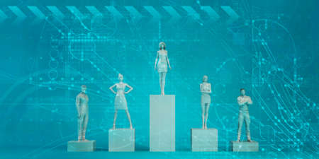 Multimedia Tracking And Competitive Analysis Of Entertainment Technologyの写真素材