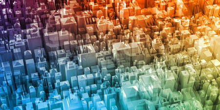 Business Man Presentation Abstract Background Copyspace Backdropの写真素材