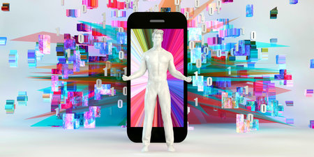Worldwide Technology and Mass Adoption of New Technologiesの写真素材