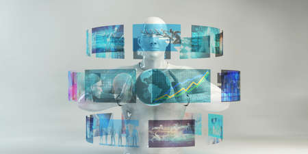 Personal Development Science and Coaching Service Conceptの写真素材