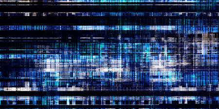 Futuristic Data Networkの写真素材