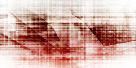 Data Network with Fast Moving Data Packetsの写真素材