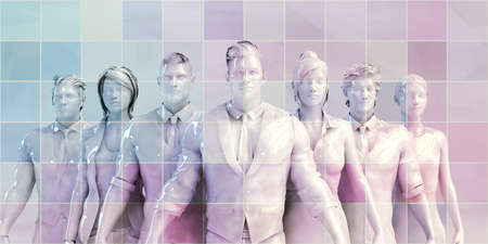Successful Business Team We Are Hiring We'reの写真素材