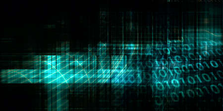 Digital Management Rights and Automation as Artの写真素材