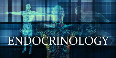 Endocrinology Medicine Study as Medical Conceptの写真素材