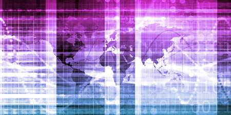 Business Technology Information Management as a Business Backgroundの写真素材