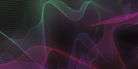 Music Experience with Sound Equalizer Beats and Rhythmの写真素材