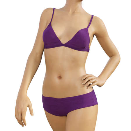 Skin Care Beauty Products for Body of Slim Womanの写真素材