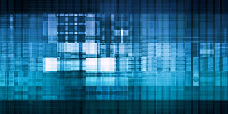 IT Services or Information Technology Solutions as Artの写真素材